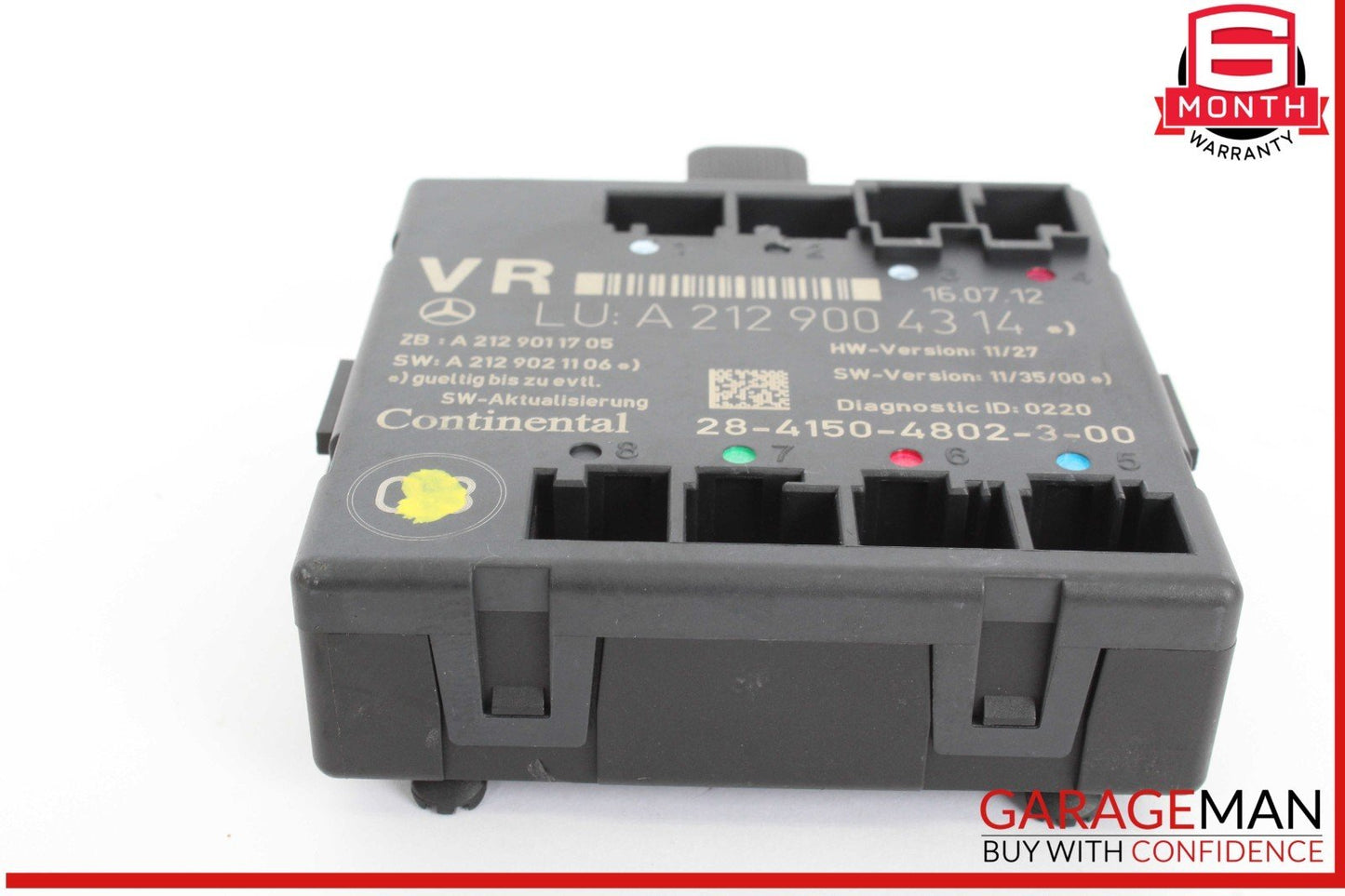 08-18 Mercedes W204 C250 E350 Front Right Side Door Control Module OEM