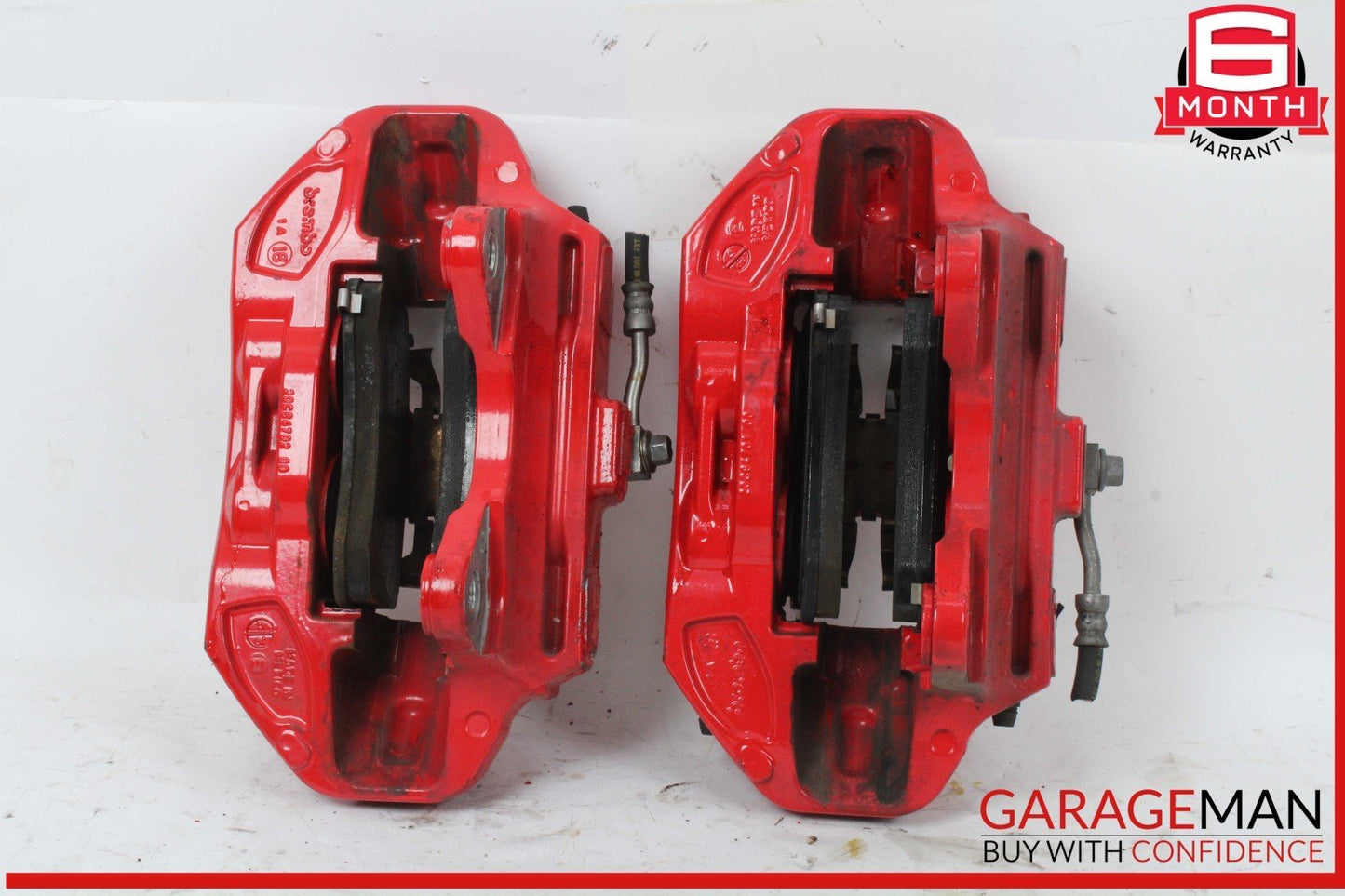 17-23 Tesla Model 3 Y Front Left & Right Side Brake Caliper Set of 2 Pc OEM