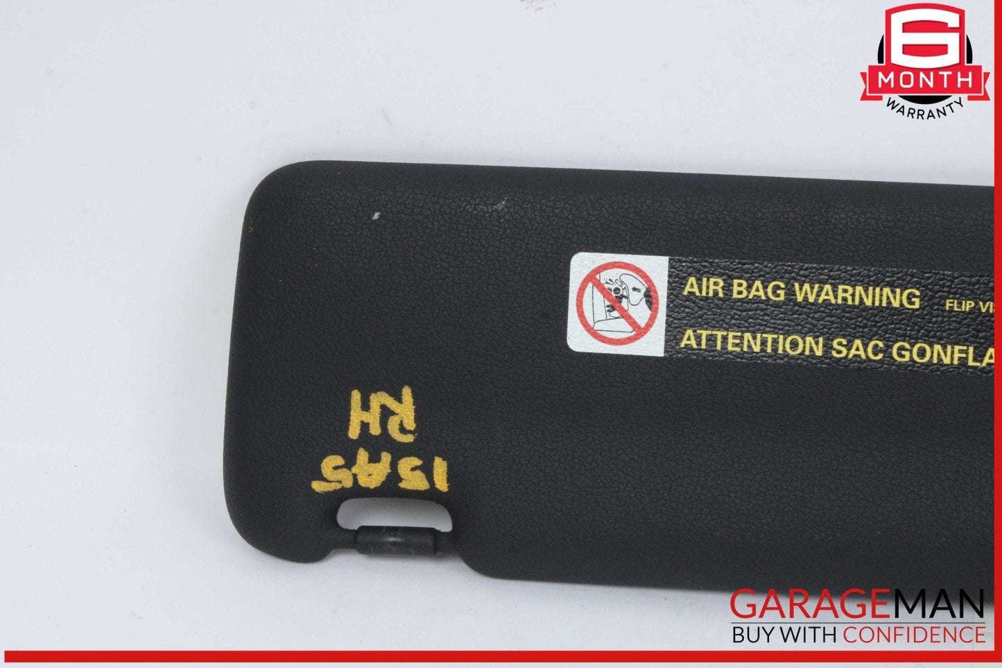 10-17 Audi A5 Front Right Passenger Side Sun Visor Sunvisor Black 8H0857552 OEM