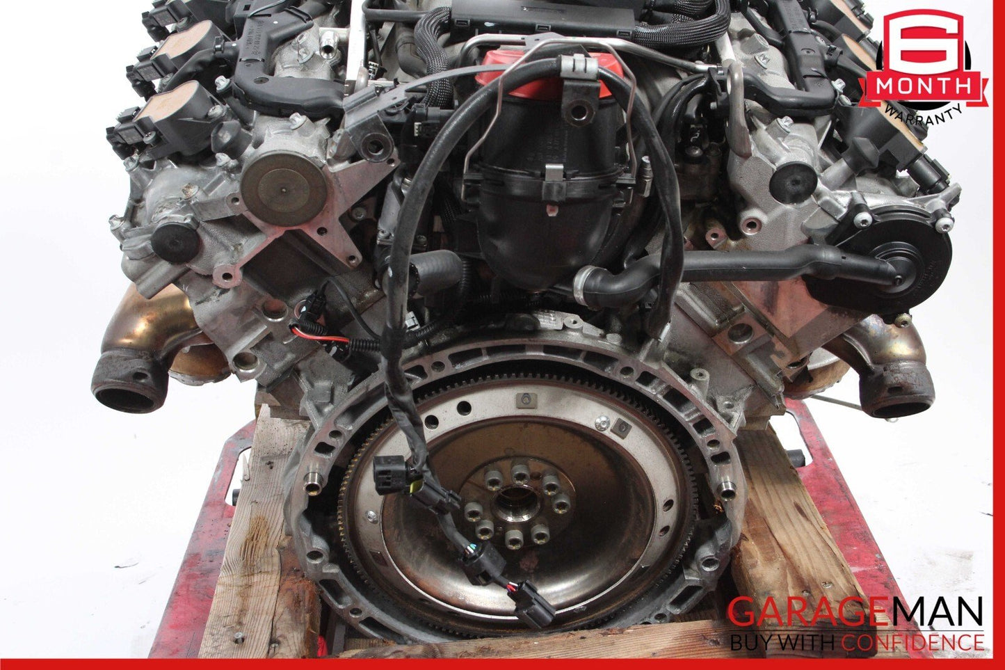 07-11 Mercedes W221 S550 CL550 5.5L V8 Complete Engine Motor Block RWD OEM 163k