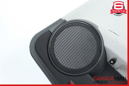 08-14 Mercedes W204 C250 Sedan Rear Right Interior Door Panel Cover Black Grey