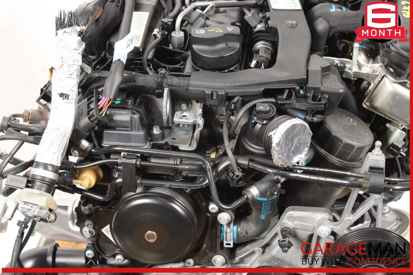13-15 Mercedes X204 GLK250 Engine Motor Block Assembly OEM 131k