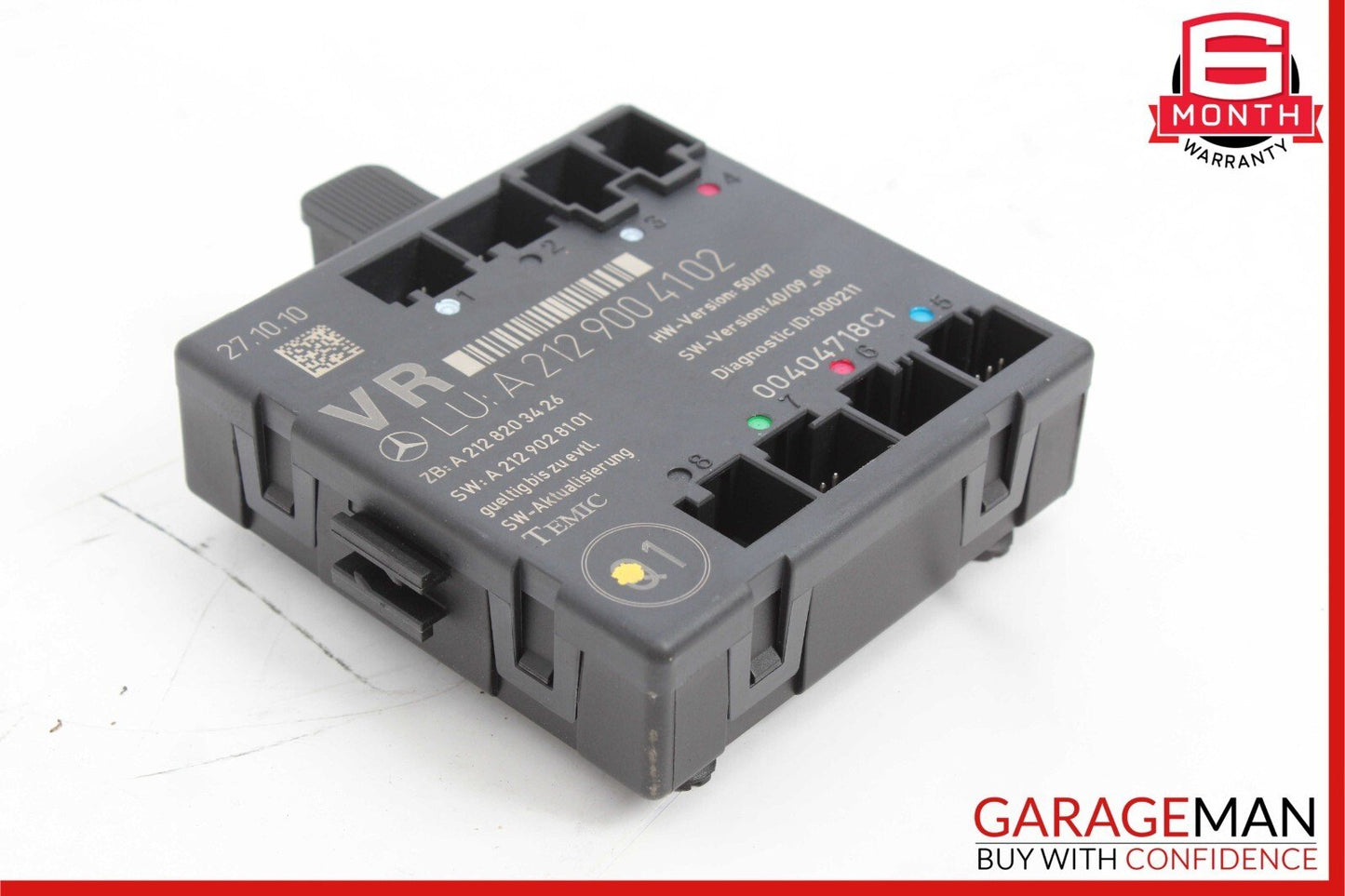 08-14 Mercedes W204 C250 C300 C350 Front Right Side Door Control Module Unit OEM