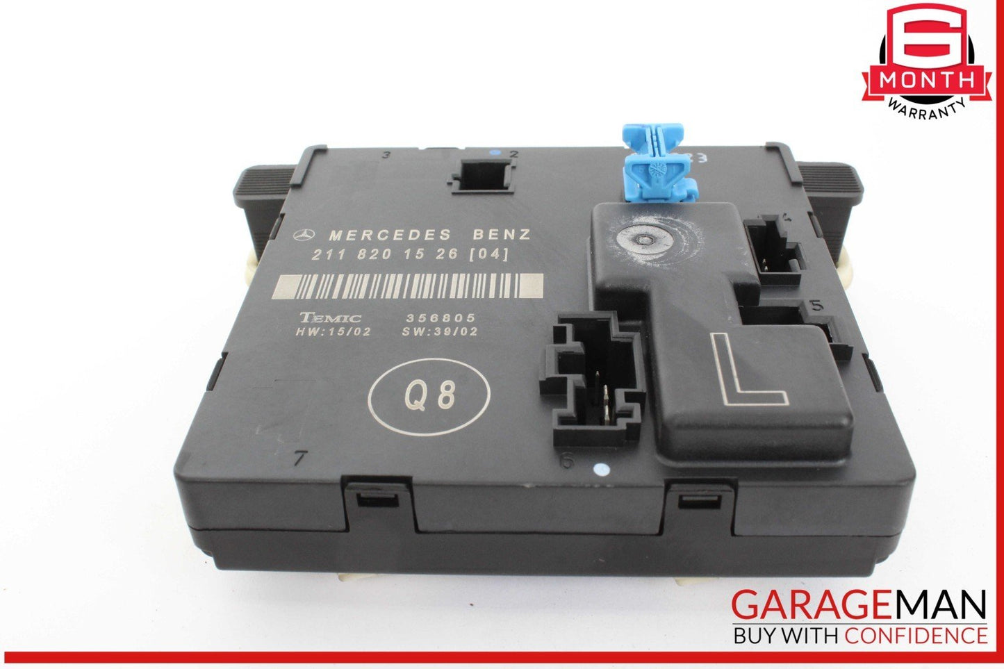 03-09 Mercedes W211 E320 4MATIC Rear Left Driver Side  Door Control Module OEM