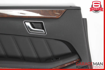 10-13 Mercedes W212 E350 E550 E400 Rear Left Driver Side Interior Door Panel OEM
