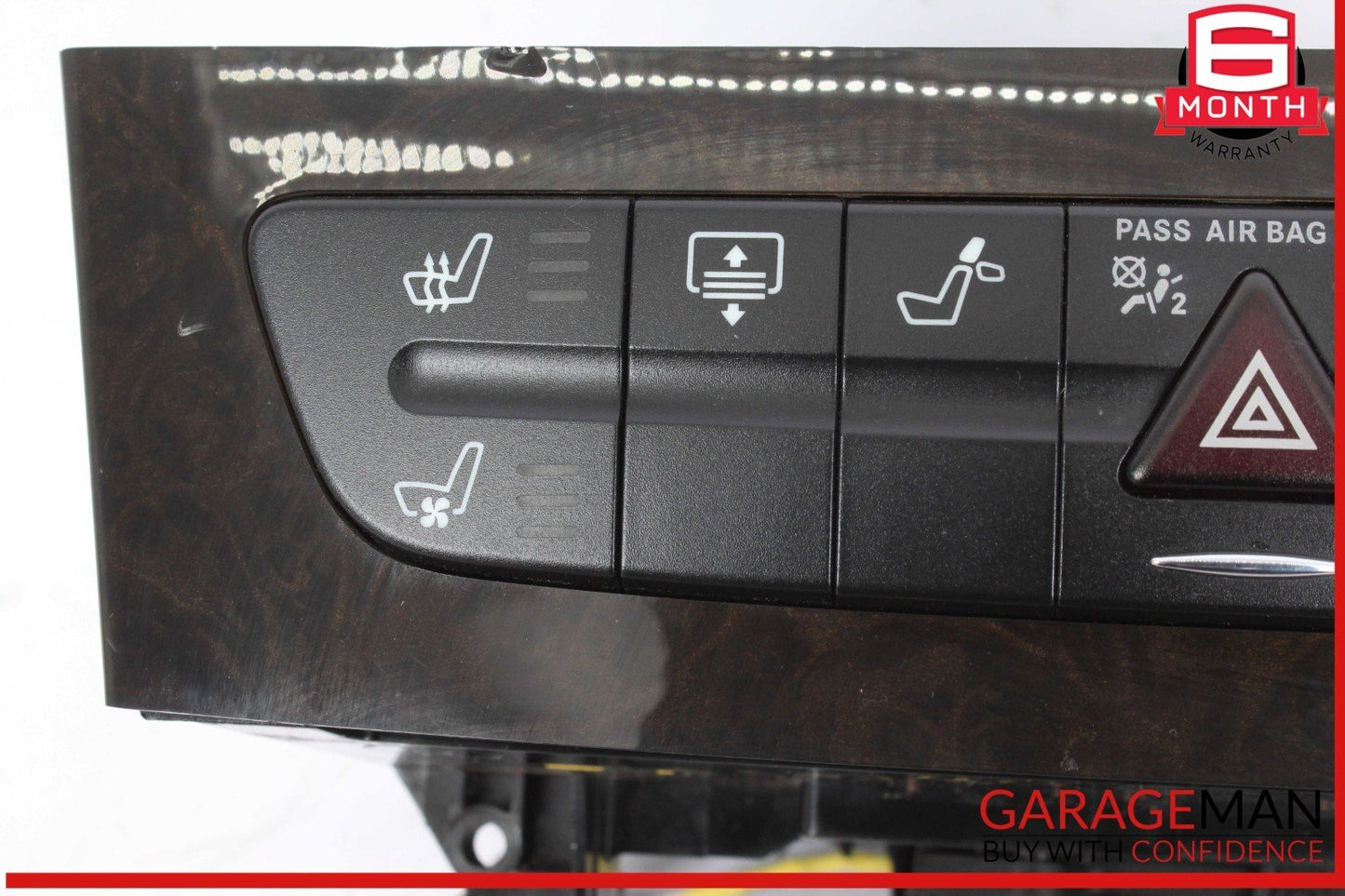 03-09 Mercedes W219 CLS550 E500 Hazard Switch Control Panel 2116800552 OEM