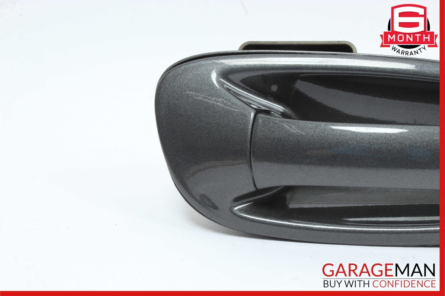 05-12 Porsche Boxster S 987 Cayman Front Right Exterior Door Handle Gray OEM