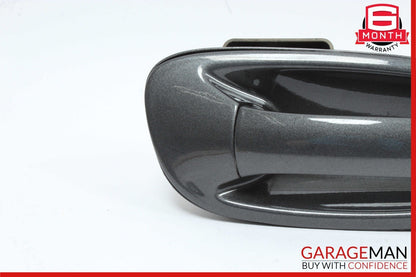 05-12 Porsche Boxster S 987 Cayman Front Right Exterior Door Handle Gray OEM