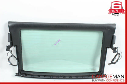 12-16 Mercedes R172 SLK250 SLK350 Rear Windshield Back Window Glass Panel OEM