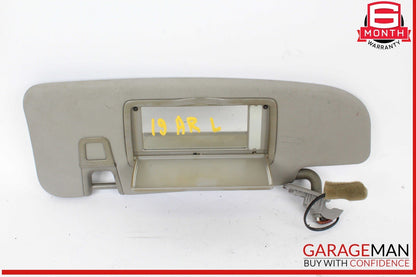 17-22 Alfa Romeo Giulia Front Left Driver Side Sun Visor Sunvisor Gray OEM