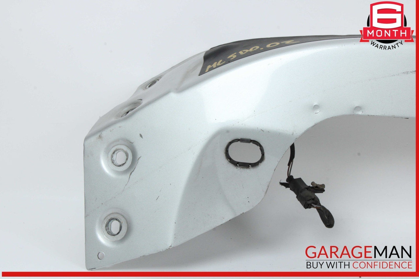 98-05 Mercedes W163 ML500 Front Top Upper Radiator Support Bracket Tie Bar OEM