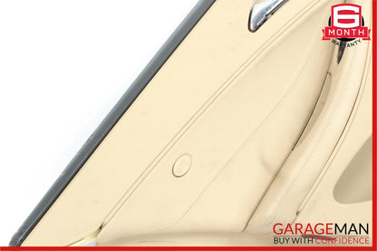 06-11 Mercedes W219 CLS55 CLS63 Rear Left Side Interior Door Trim Panel Brown