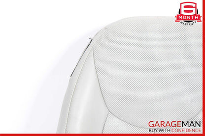 07-08 Mercedes R230 SL550 Front Right Side Top Upper Seat Cushion Cover Gray
