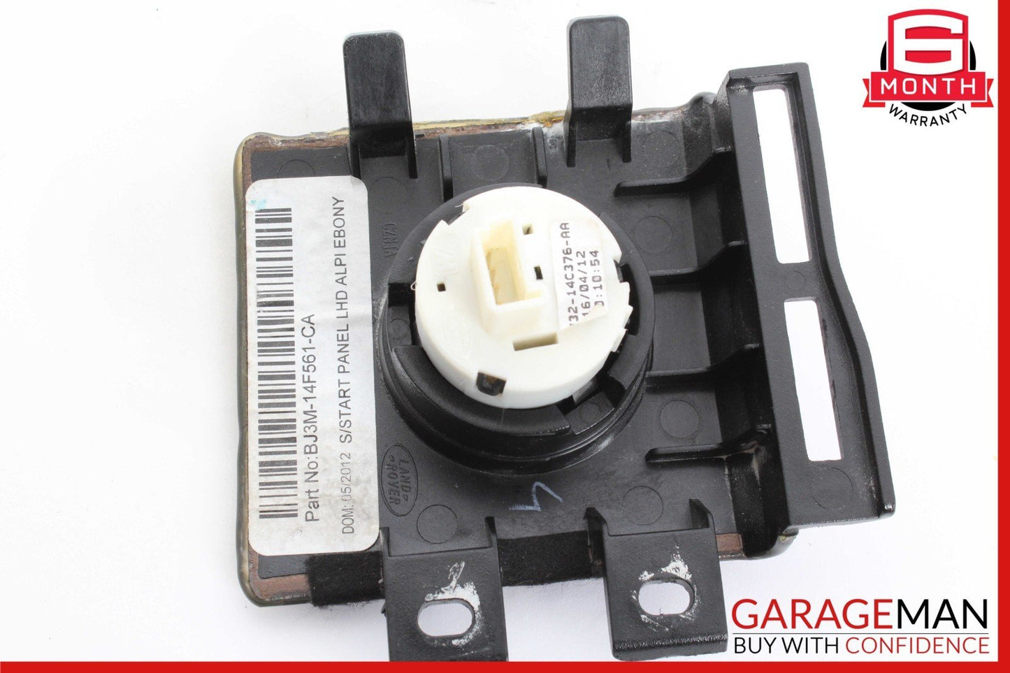 12-17 Range Rover Evoque Engine Start Stop Button Control Switch w/ Wood Trim