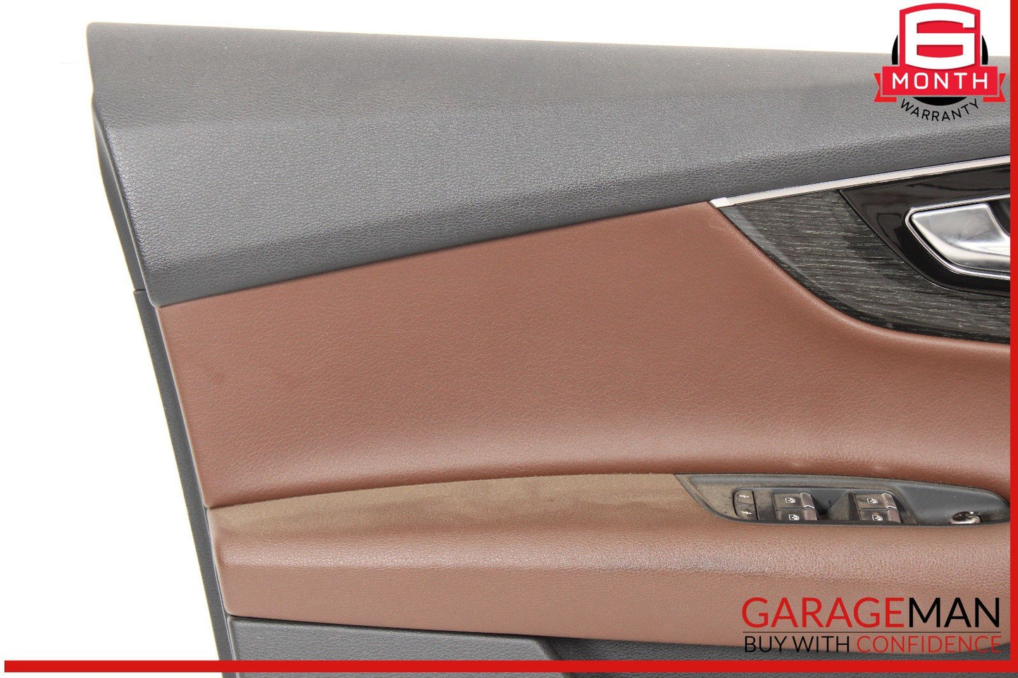 17-19 Audi Q7 Front Left Driver Side Interior Door Panel Trim OEM