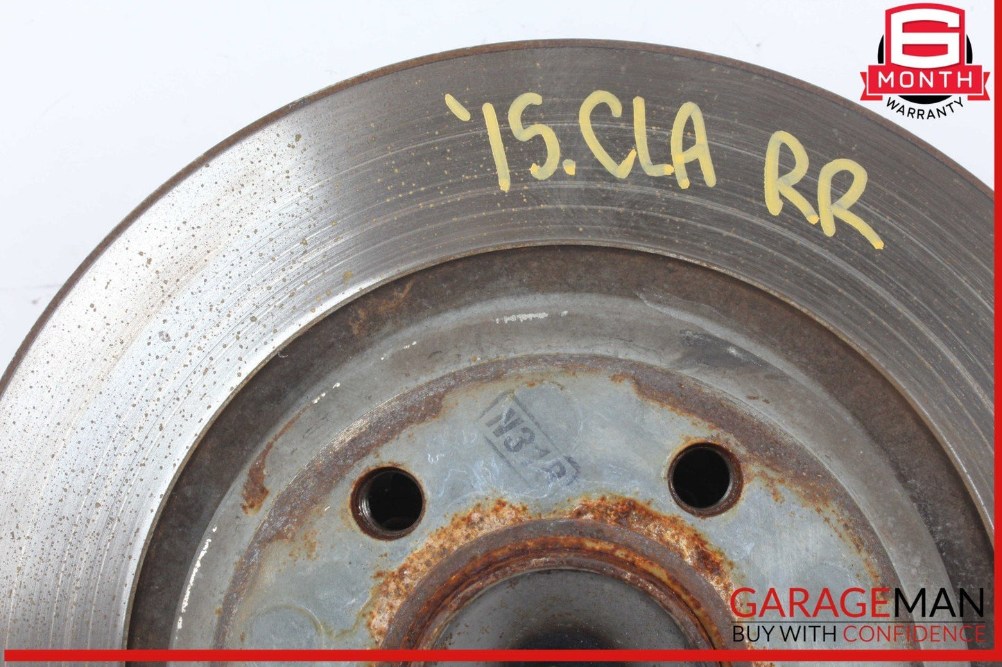 14-19 Mercedes W117 CLA250 Rear Right Side Spindle Knuckle w/ Rotor Disc OEM