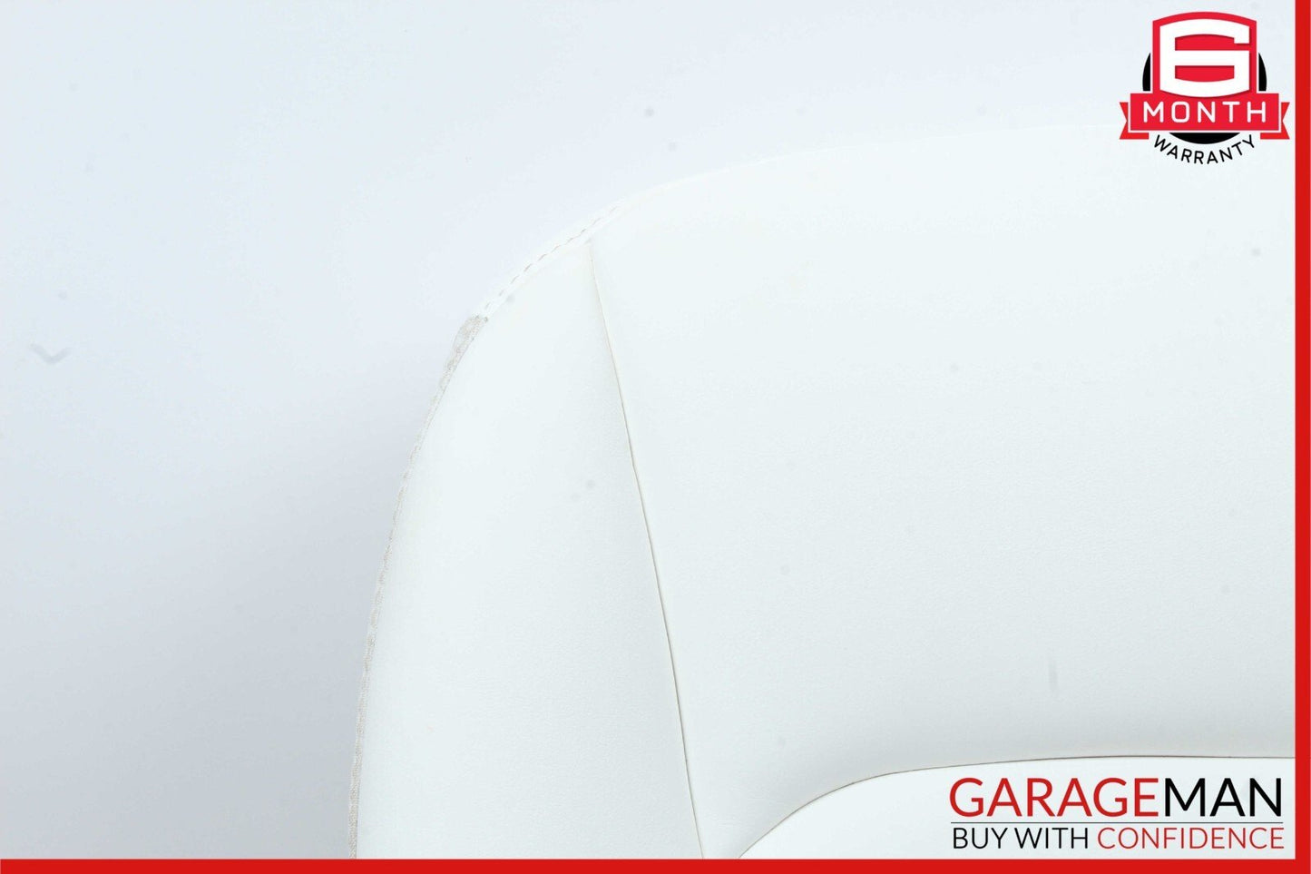 17-22 Tesla Model 3 Front Right Passenger Side Bottom Lower Seat Cushion White