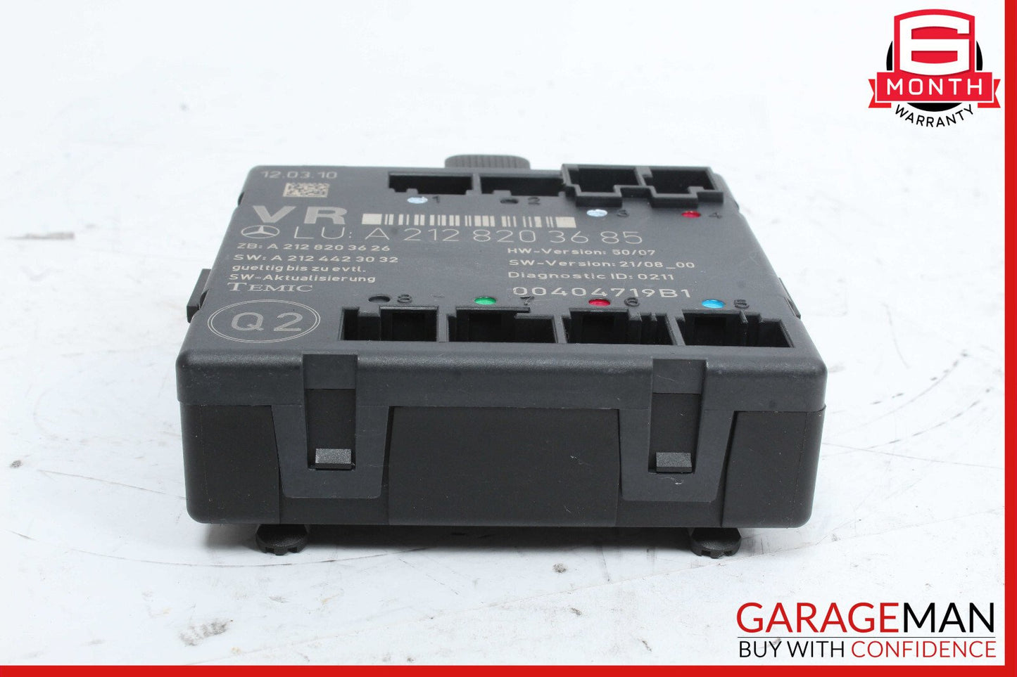 08-18 Mercedes W212 E350 C300 E400 Front Right Side Door Control Module OEM
