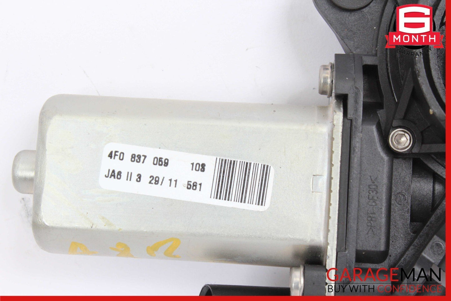 11-18 Audi A8 Quattro Front Left Driver Side Door Window Motor Unit 4F0837069