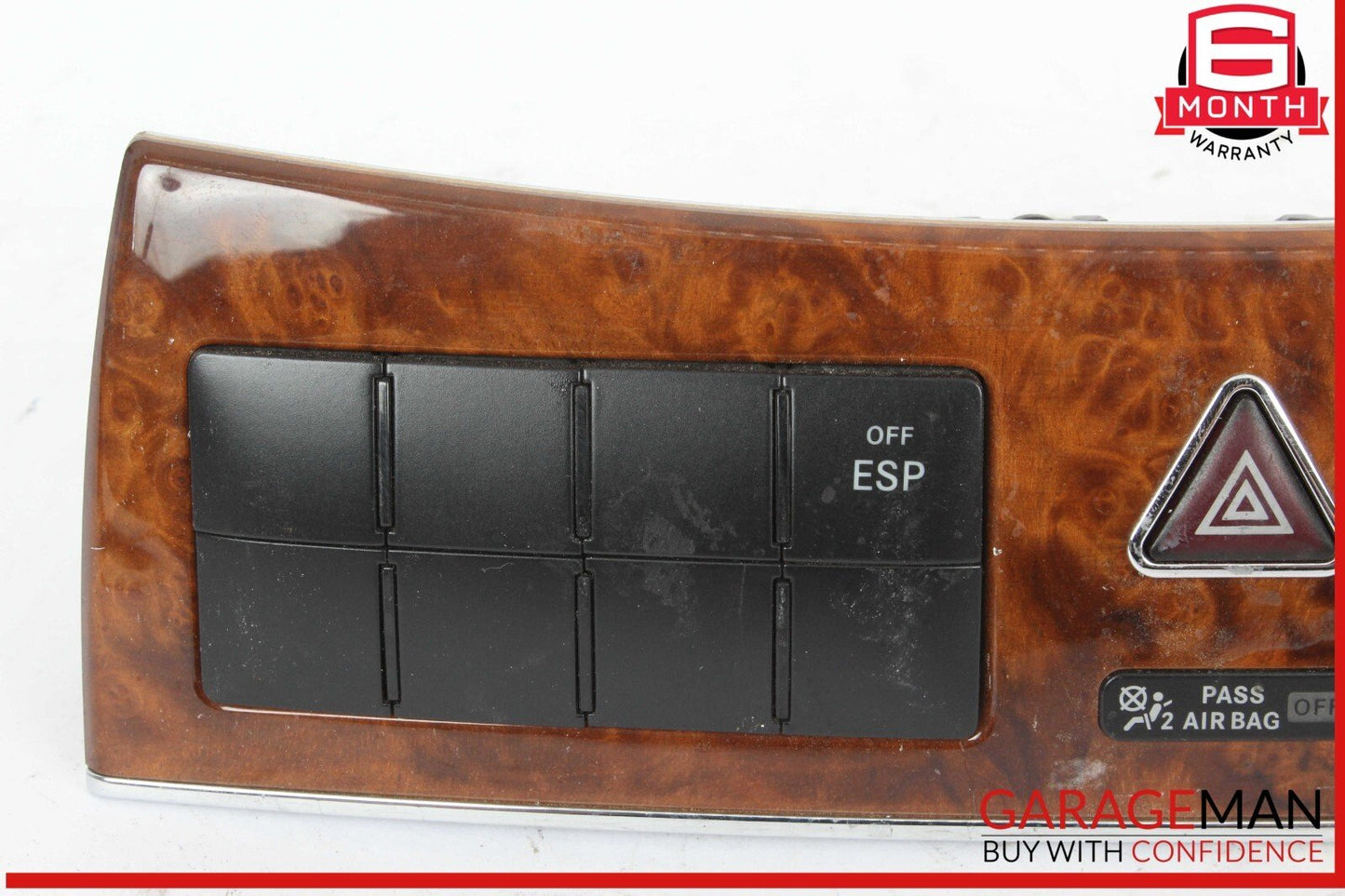05-09 Mercedes W209 CLK350 Dash Heated Seat ESP Hazard Light Controller Switch