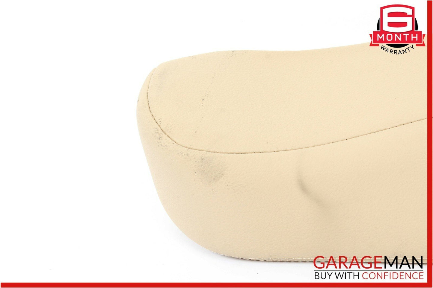 07-09 Mercedes W211 E350 E500 Rear Right Side Seat Bolster Cushion Cover Brown