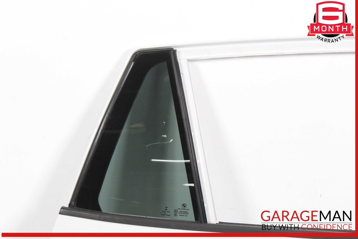12-15 BMW X1 Rear Right Passenger Side Door Shell White OEM