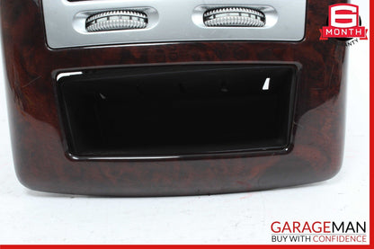 07-13 Mercedes W221 S550 S600 Rear Center Console AC A/C Air Vent Trim OEM