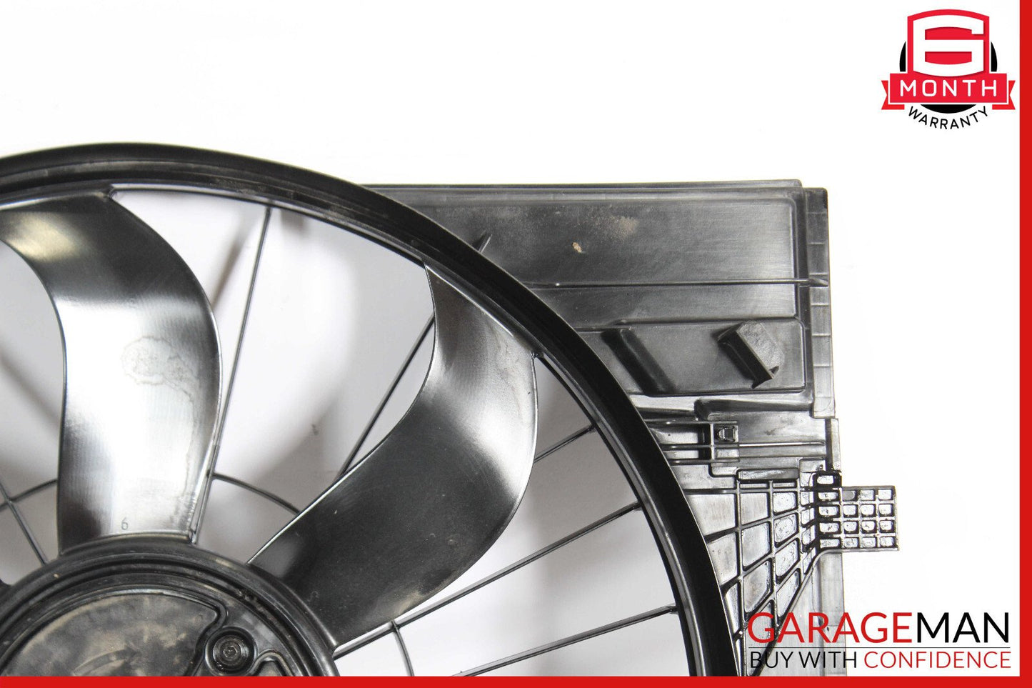 17-19 Mercedes W213 E300 GLC300 Radiator Cooling Fan Motor Electric Shroud OEM