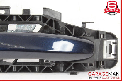 15-20 Mercedes W205 C300 C63 AMG S Front Left Side Exterior Door Handle Blue