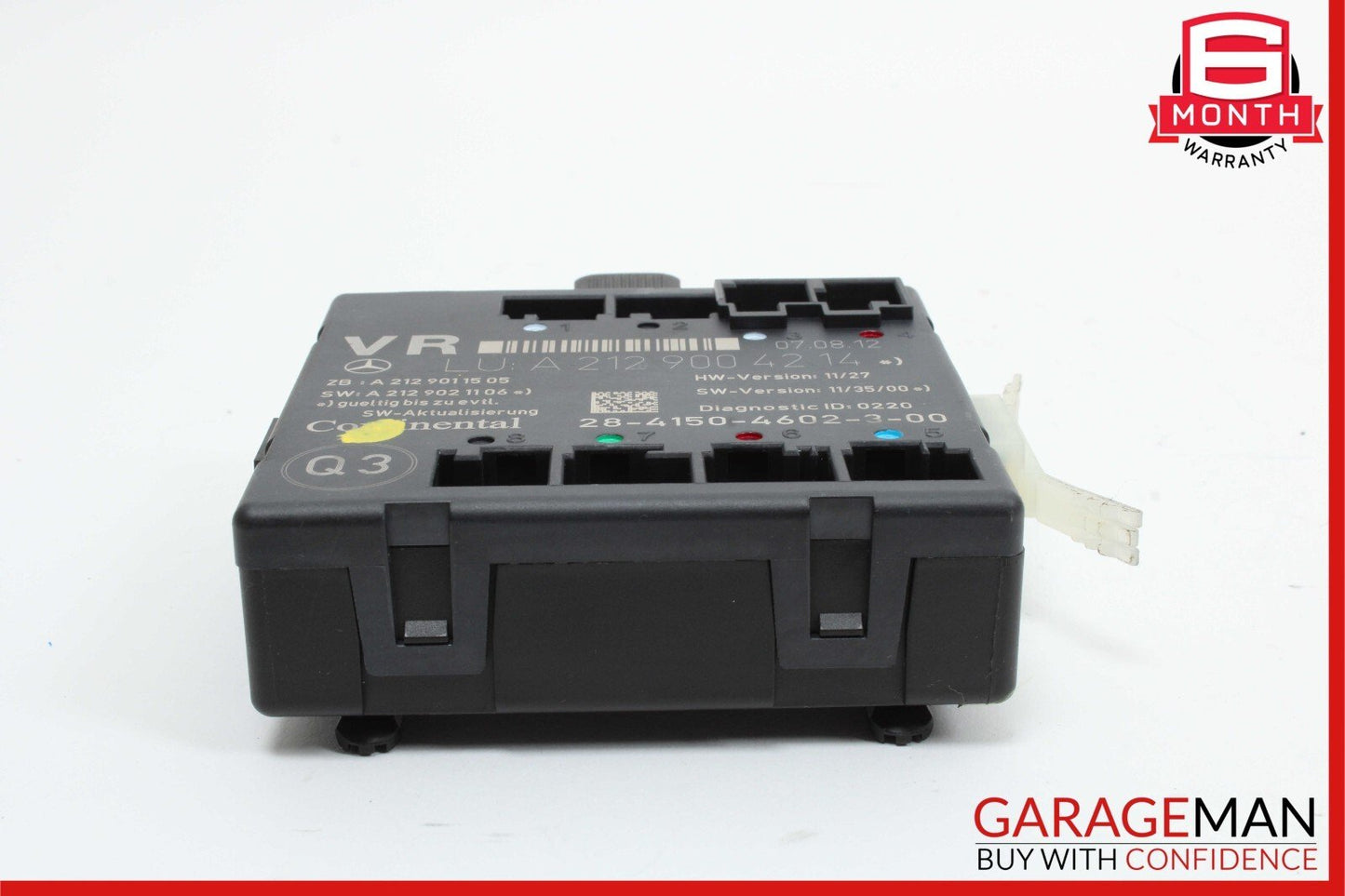 08-18 Mercedes W204 C250 C300 SLK250 Front Right Side Door Control Module Unit O