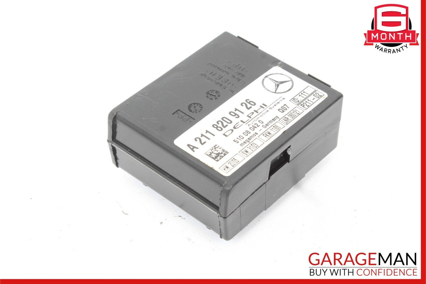 Mercedes SLK280 CL500 S430 E320 CLK500 Anti Theft Alarm Module 2118209126