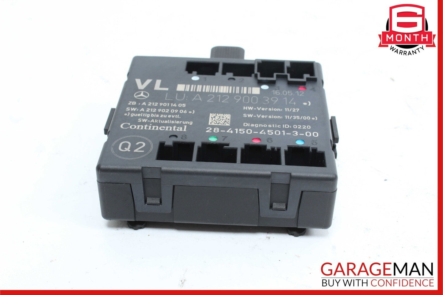 08-18 Mercedes W204 C250 C300 CLS550 Front Left Side Door Control Module OEM
