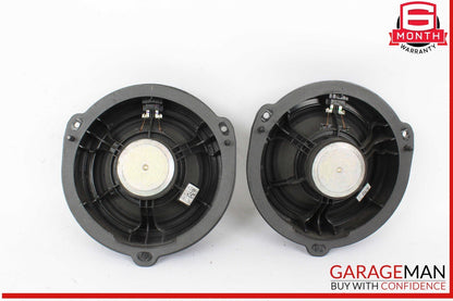 17-20 Audi S3 A3 Rear Left and Rear Right Side Door Audio Speaker Set of 2 OEM
