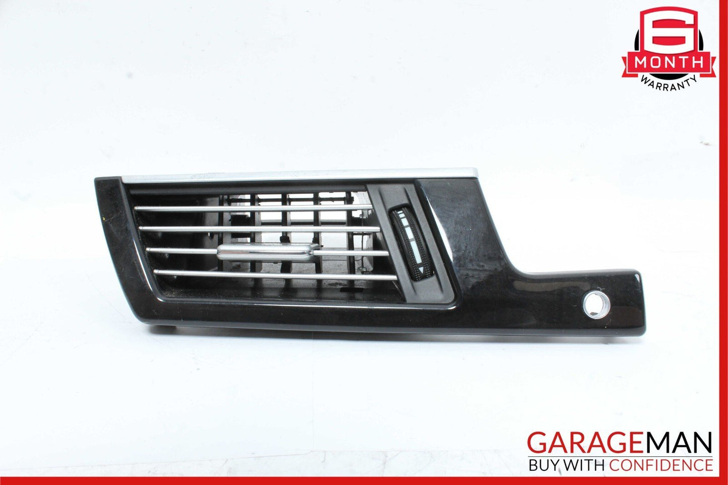 10-13 Mercedes W212 E350 Front Left Dashboard Dash AC A/C Air Vent Trim Wood OEM