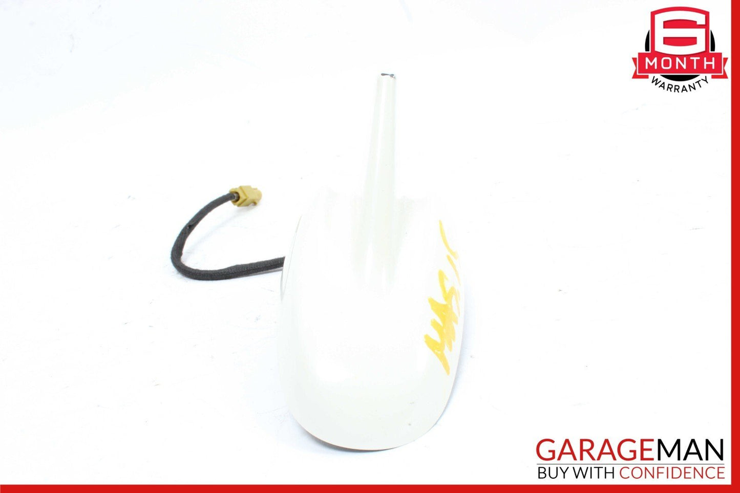 14-17 Maserati Ghibli M157 Top Roof Shark Fin Antenna White OEM
