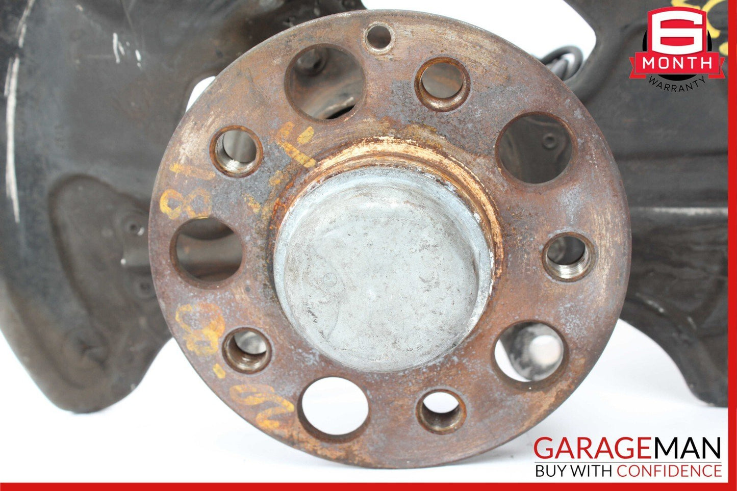08-15 Mercedes W204 C250 Front Left Spindle Knuckle Hub Bearing Assembly RWD