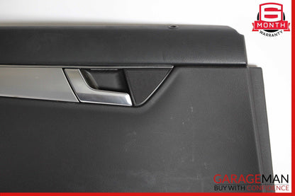 08-14 Mercedes W204 C300 Sedan Rear Left Side Interior Door Trim Panel Black