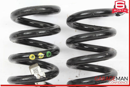 14-17 Maserati Ghibli Rear Right & Left Suspension Coil Spring Absorber Set OEM
