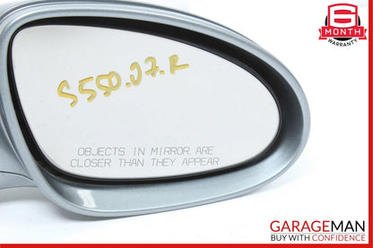 07-09 Mercedes W221 S550 Front Right Side Mirror Door Rear View Grey OEM