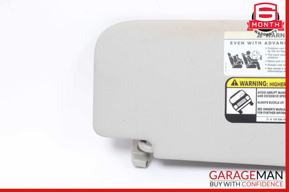 06-12 Mercedes GL450 ML450 Front Left Sun Visor Sunvisor Shade Assembly Grey