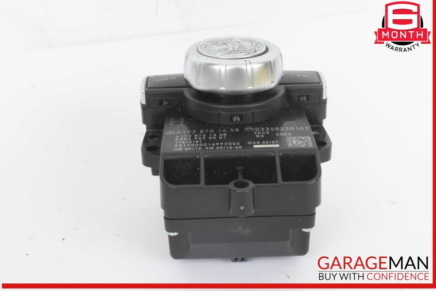 12-16 Mercedes W218 CLS500 Console Head Unit Controller Knob Multi Switch OEM
