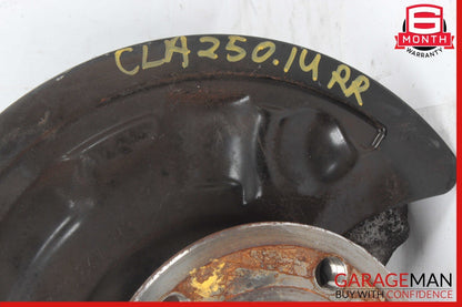 14-19 Mercedes W117 CLA250 Rear Right Wheel Spindle Knuckle Hub OEM