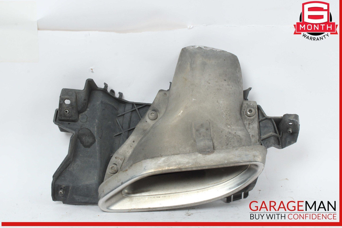 17-20 Mercedes W213 E300 E400 Rear Left Driver Side Exhaust Pipe Tip Chrome OEM
