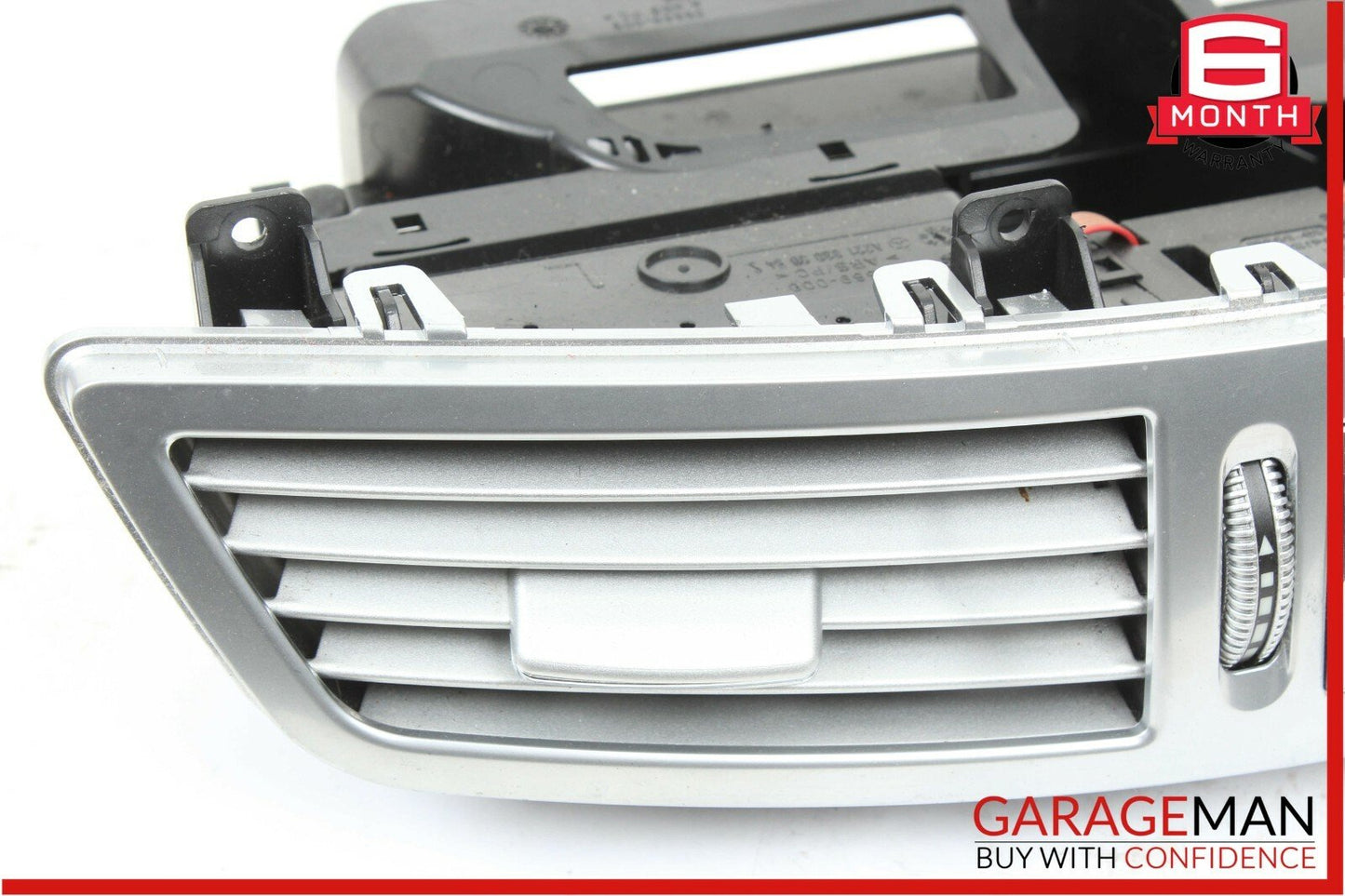 07-13 Mercedes W221 S400 S550 Dashboard Center Dash A/C Air Vent Trim Clock OEM
