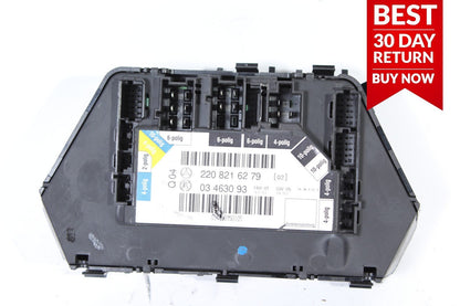 00-06 MERCEDES W220 S430 S500 REAR LEFT DRIVER SIDE SEAT CONTROL MODULE OEM