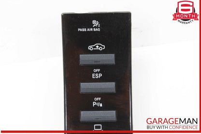 07-14 Mercedes W221 S550 ESP Parking Assist Suspension Control Switch OEM