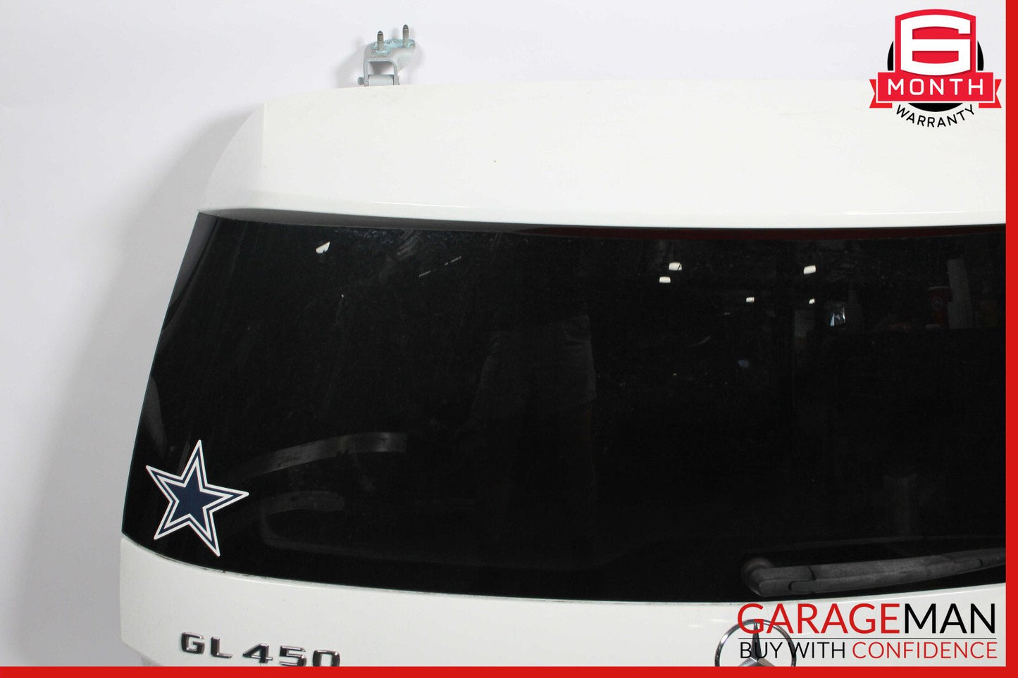 13-16 Mercedes X166 GL450 GL350 Trunk Lid Liftgate Tailgate Hatch Shell WhiteOEM