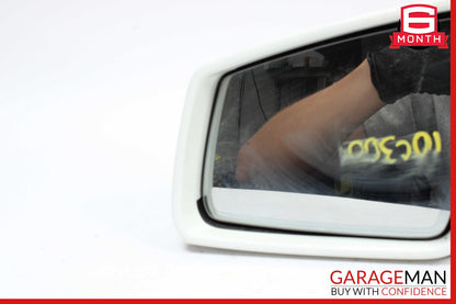 10-11 Mercedes W204 C300 C350 Front Left Side Mirror Door Rear View White OEM