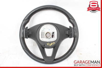 15-18 Mercedes W205 C300 GLC300 Steering Wheel Black w/ Paddle Shifters Assy