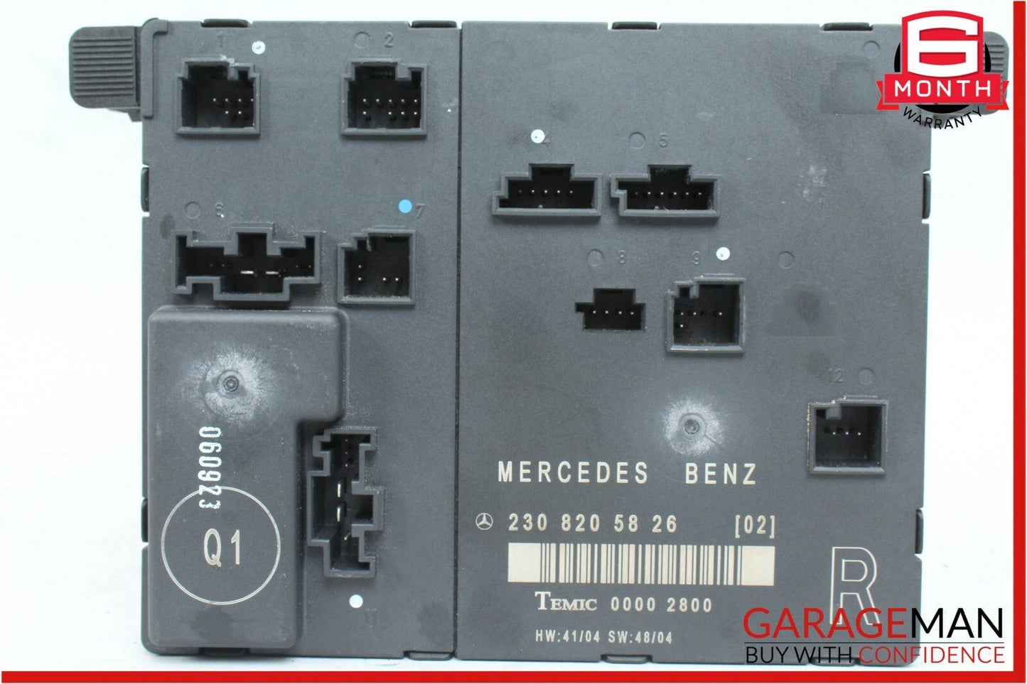 03-12 Mercedes R230 SL500 SL550 Front Right Passenger Side Door Control Module